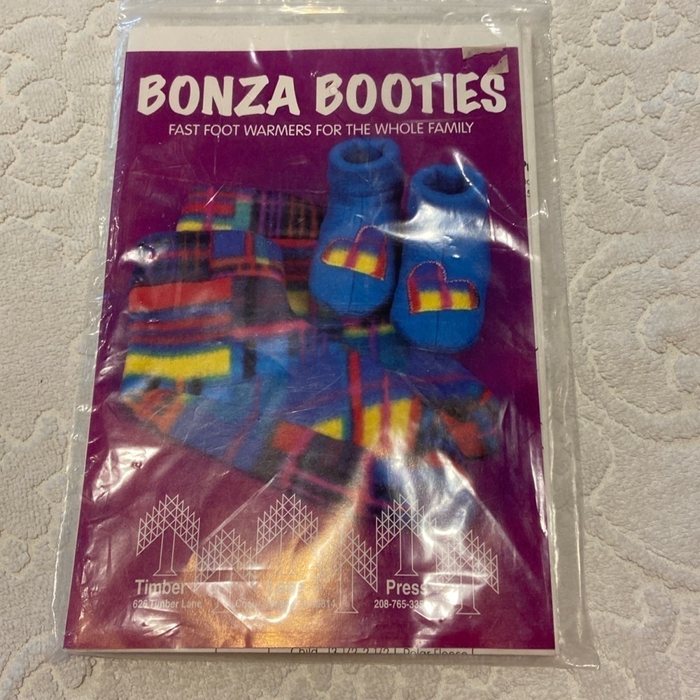 BONZA BOOTIES pattern. New​​​​​​​​​